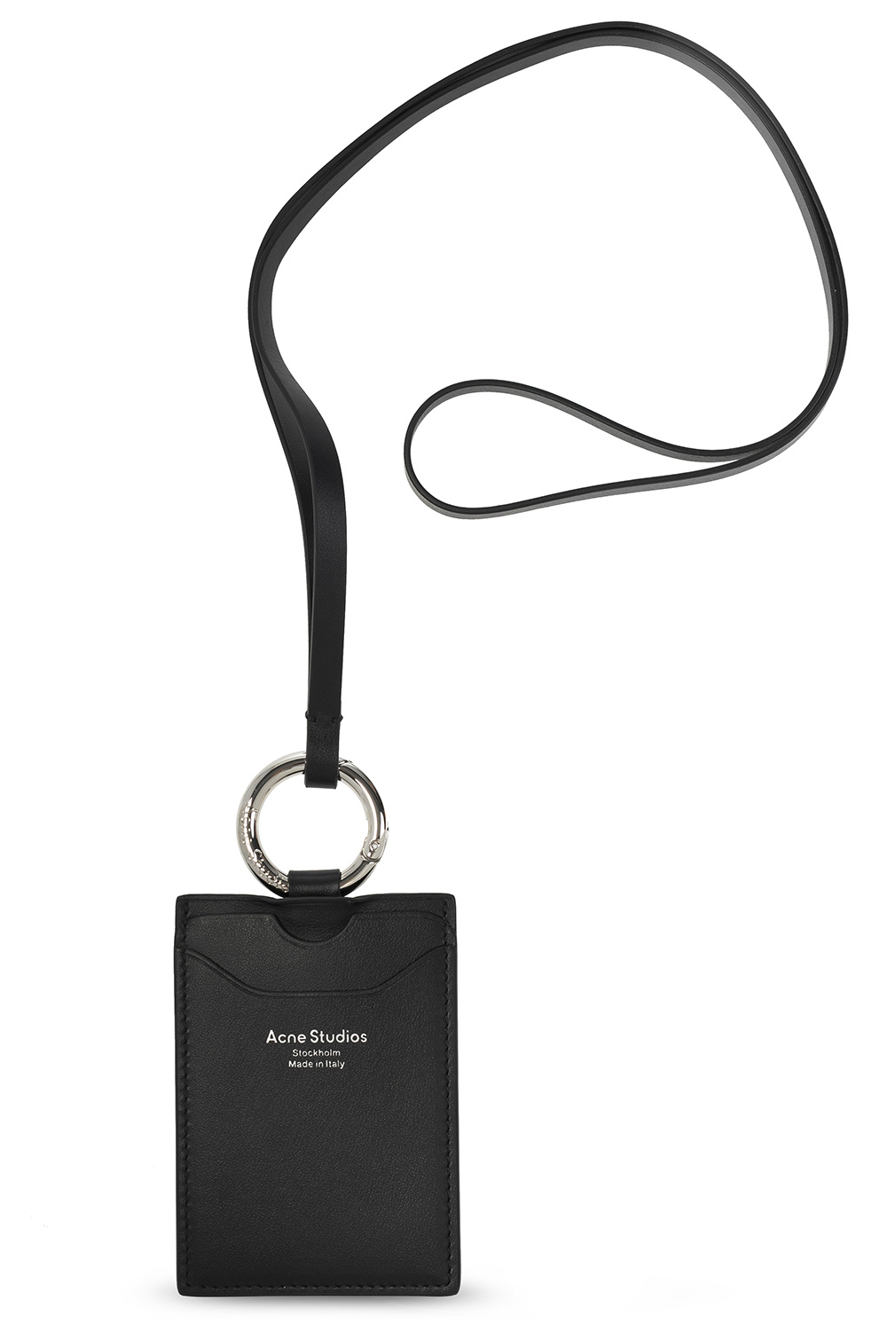 Black Leather card case Acne Studios - SchaferandweinerShops KY
